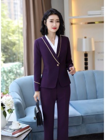 女式短款一?？畚餮b紫色